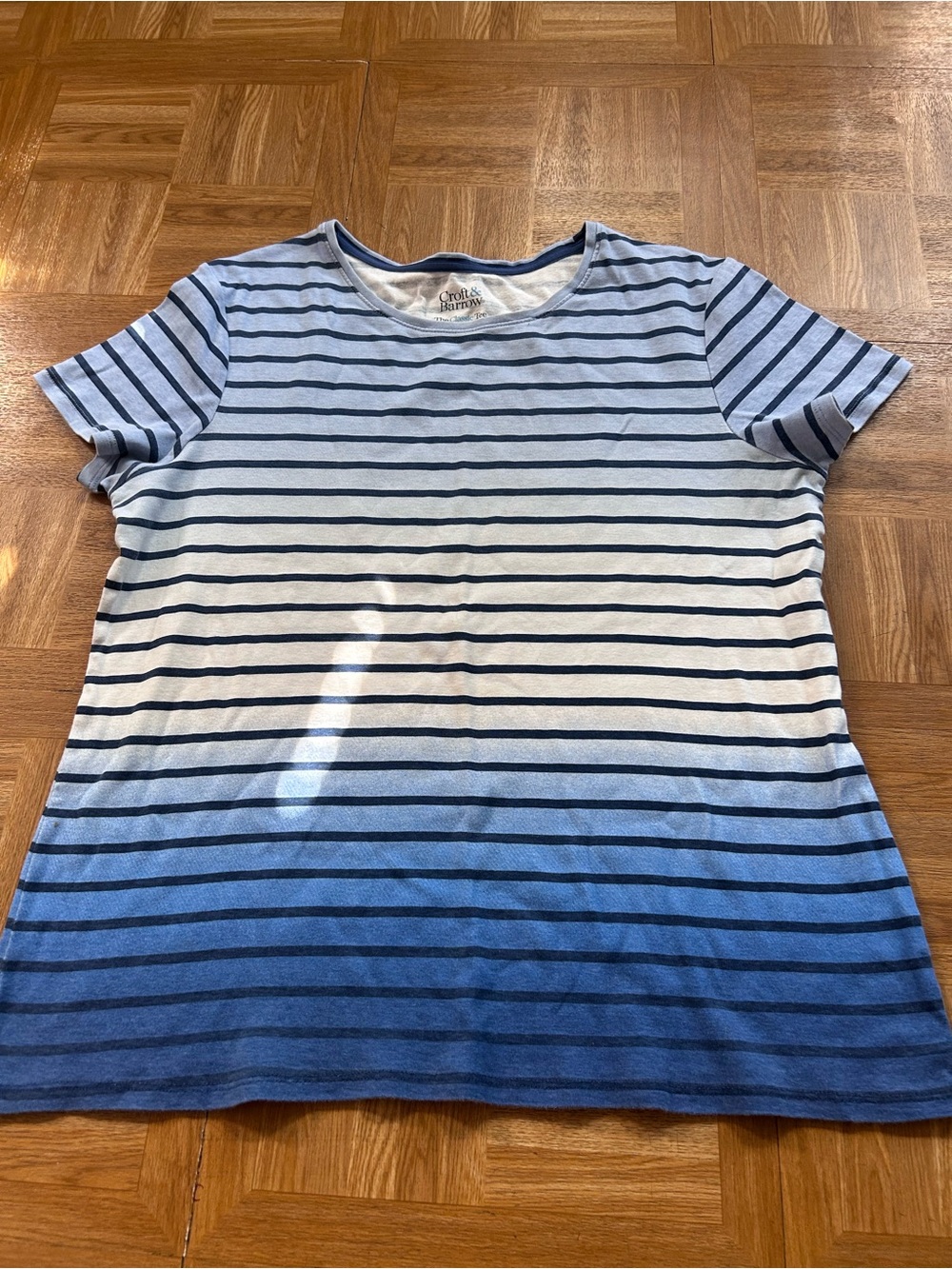 Croft & Barrow Striped Top- L